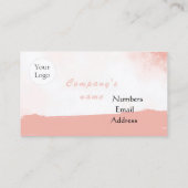 Blossom business card 名刺 (裏面)
