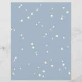 Blossom Dusty Blueのスケジ結婚ュールタイムライン (裏面)