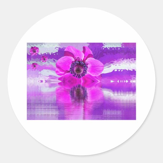 Blossom FloraオフィスPersonalize Destiny Destiny'S ラウンドシール (正面)