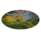 Blossom Gate – Enchanted Garden Painting カッティングボード (角)