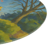 Blossom Gate – Enchanted Garden Painting カッティングボード (角)