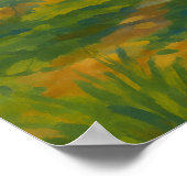 Blossom Gate – Enchanted Garden Painting ポスター (角)