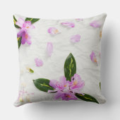 Blossom Haven:フローラ要素で宇宙を向上 クッション (裏面)