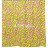 Blossom Haze シャワーカーテン (正面)