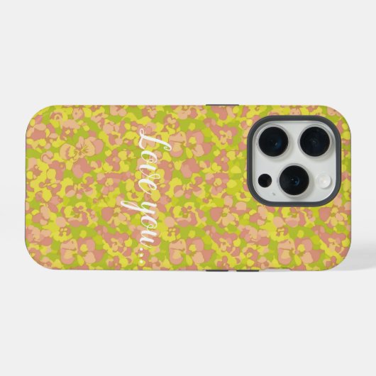 Blossom Haze iPhoneケース (裏面横)