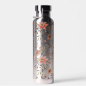 Blossom Hydration - Personalized Boho Floral ウォーターボトル (右面)
