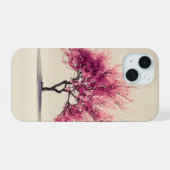 Blossom in Silence iPhone 15ケース (裏面横)