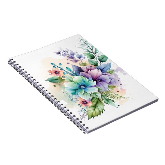 Blossom Journal Notebook for Reflection & Growth ノートブック (右側)