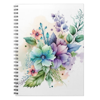 Blossom Journal Notebook for Reflection & Growth ノートブック
