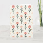 Blossom Mothers Day Pattern Card カード (正面)
