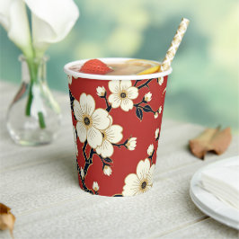 Blossom Nouveau | Elegant Floral 紙コップ