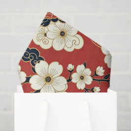 Blossom Nouveau | Elegant Floral Design 薄葉紙