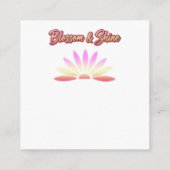 Blossom & Shine エンクロージャーカード (裏面)