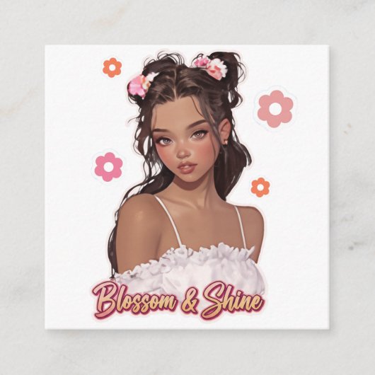 Blossom & Shine エンクロージャーカード (正面)