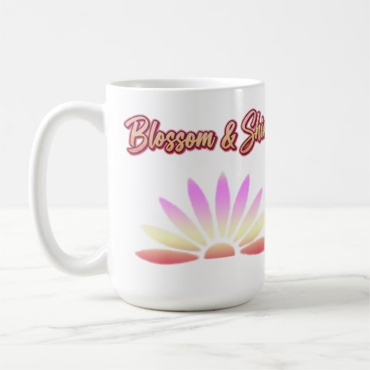 Blossom & Shine コーヒーマグカップ (左)