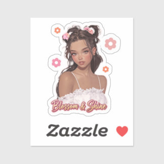 Blossom & Shine シール