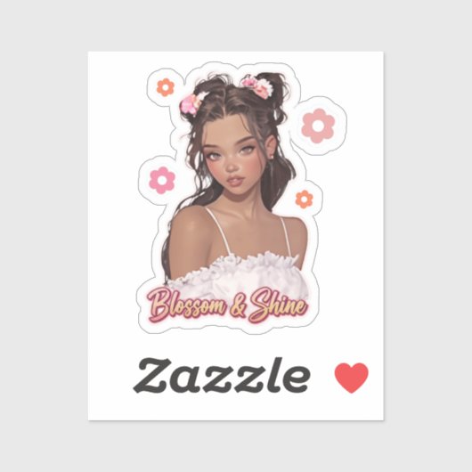 Blossom & Shine シール (シート)