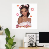 Blossom & Shine ポスター (ホームオフィス)