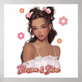 Blossom & Shine ポスター (正面)