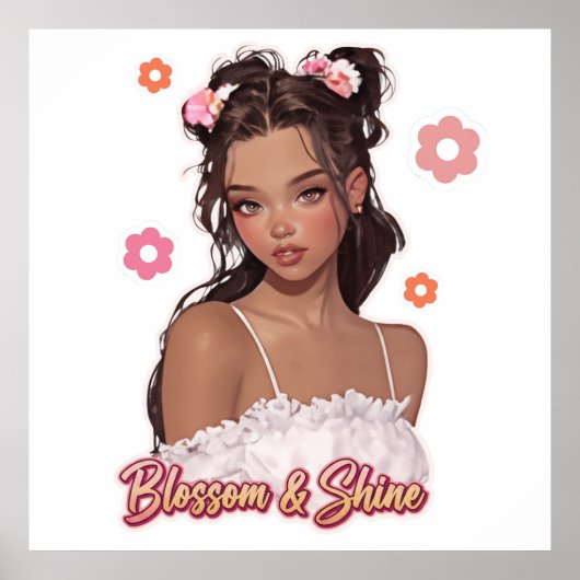Blossom & Shine ポスター (正面)