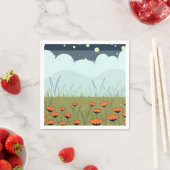 Blossom Starry Night スタンダードカクテルナプキン (インサイチュ)
