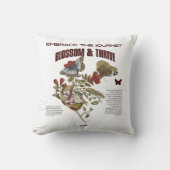 Blossom & Thrive: for Healing Journey クッション (正面)