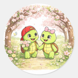 Blossom Walk ラウンドシール