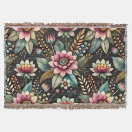 Blossomed Beauty スローブランケット