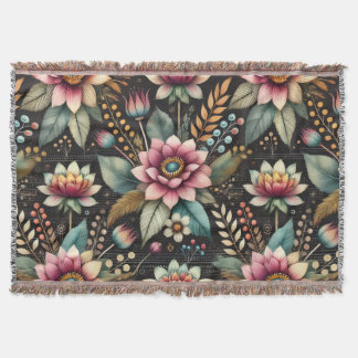 Blossomed Beauty スローブランケット