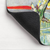 Blossoming Almond Branch by Vincent van Gogh マウスパッド (コーナー)