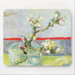 Blossoming Almond Branch by Vincent van Gogh マウスパッド<br><div class="desc">Blossoming Almond Branch in a Glass by Vincent van Gogh is a vintage fine art post impressionism still life floral painting featuring blooming spring almond tree branches in a glass vase. About the artist: Vincent Willem van Gogh (1853 -1890) was one of the most famous Post Impressionist painters of his...</div>