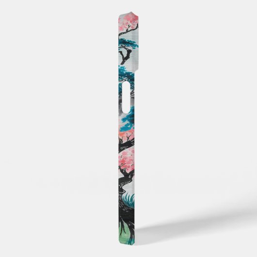 Blossoming Branches and Misty Peaks Case-Mate iPhoneケース (裏面 / 右)