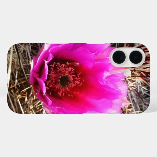 Blossoming Cactus (Prickly Pear) Wildflower Case-Mate iPhoneケース (裏面 (横))
