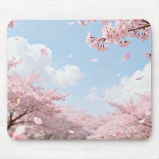 Blossoming Cherry Mouse Pad マウスパッド (正面)