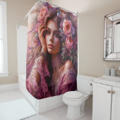 Blossoming Grace シャワーカーテン (インサイチュ)