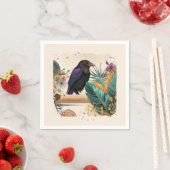 BlossomRaven im Dschungel スタンダードカクテルナプキン (インサイチュ)