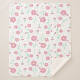 Blossoms シェルパブランケット