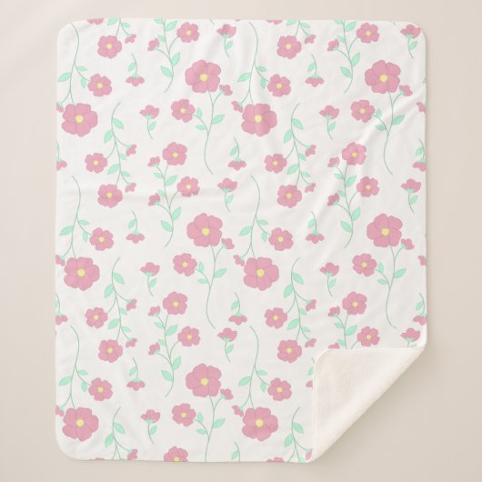 Blossoms シェルパブランケット (正面)