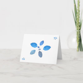 Blossoms  Blank Folded Note Card ノートカード
