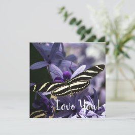 Blossoms Flat Greeting Card カード