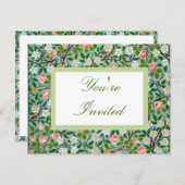 Blossoms Floral 招待状 (正面/裏面)