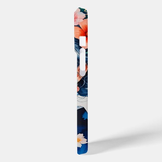 Blossoms in Blue Kimono Case-Mate iPhoneケース (裏面 / 左)