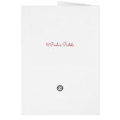 Blossoms~Love Is Scripture Card (裏面)