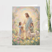 Blossoms of His Love Easter Card カード (正面)