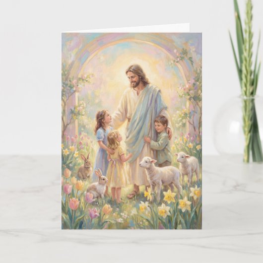 Blossoms of His Love Easter Card カード (正面)