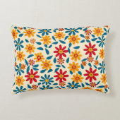 Blossoms of Joy Accent Pillow アクセントクッション (正面)