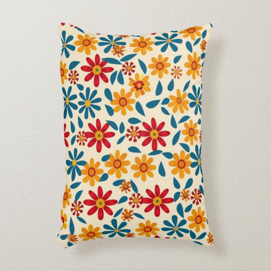 Blossoms of Joy Accent Pillow アクセントクッション (正面(垂直))