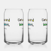 Blow Bubbles Glass ガラス缶 (左)