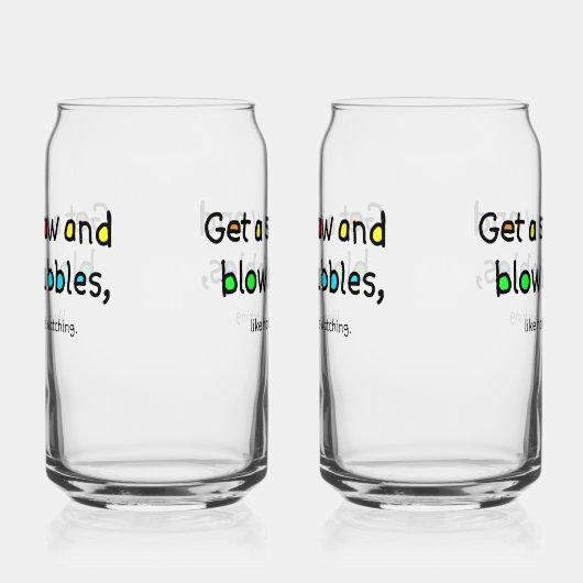 Blow Bubbles Glass ガラス缶 (右)