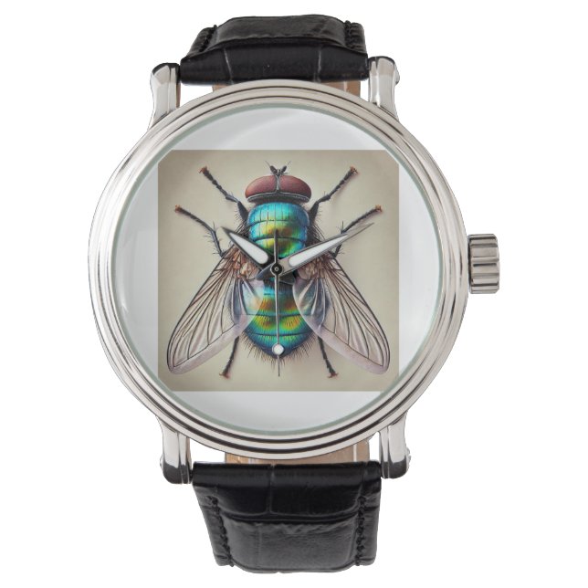 Blow Fly 211024IREF233 - Watercolor 腕時計 (正面)